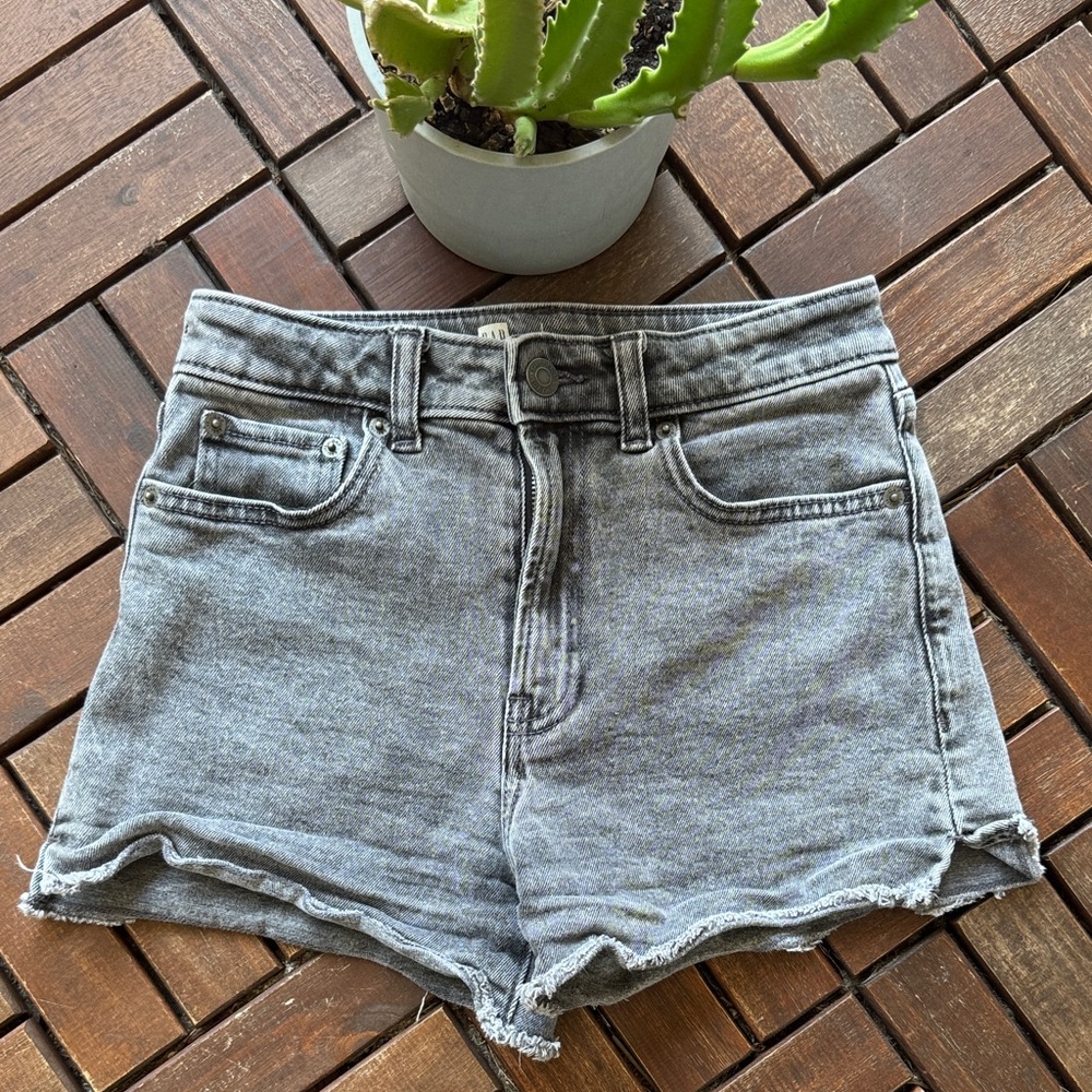 GAP Teen High-Rise Denim Shorts